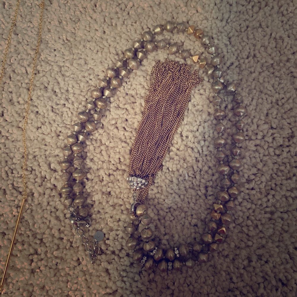 Stella and Dot Tassel Necklace